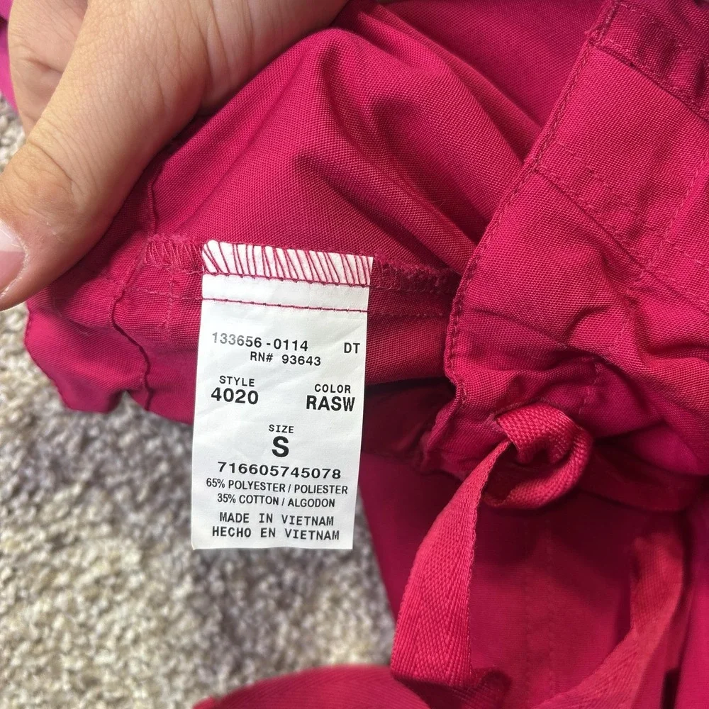 NWT LOT OF 5 Five Cherokee Workwear Scrub Pants Womens Small Elastic Drawstring - Picture 3 of 8